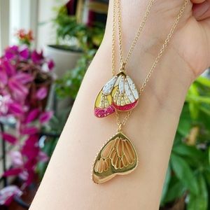 Swarovski Noisette Butterfly Necklace